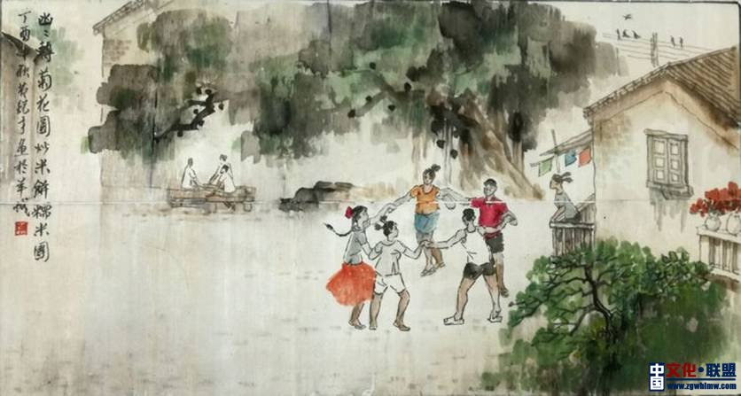 30画家用通草画描绘荔湾风情消失百年的民间工艺再现曙光